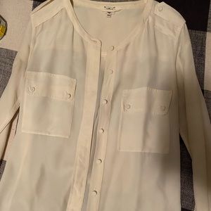 Wilfred Silk Tunic Button Down